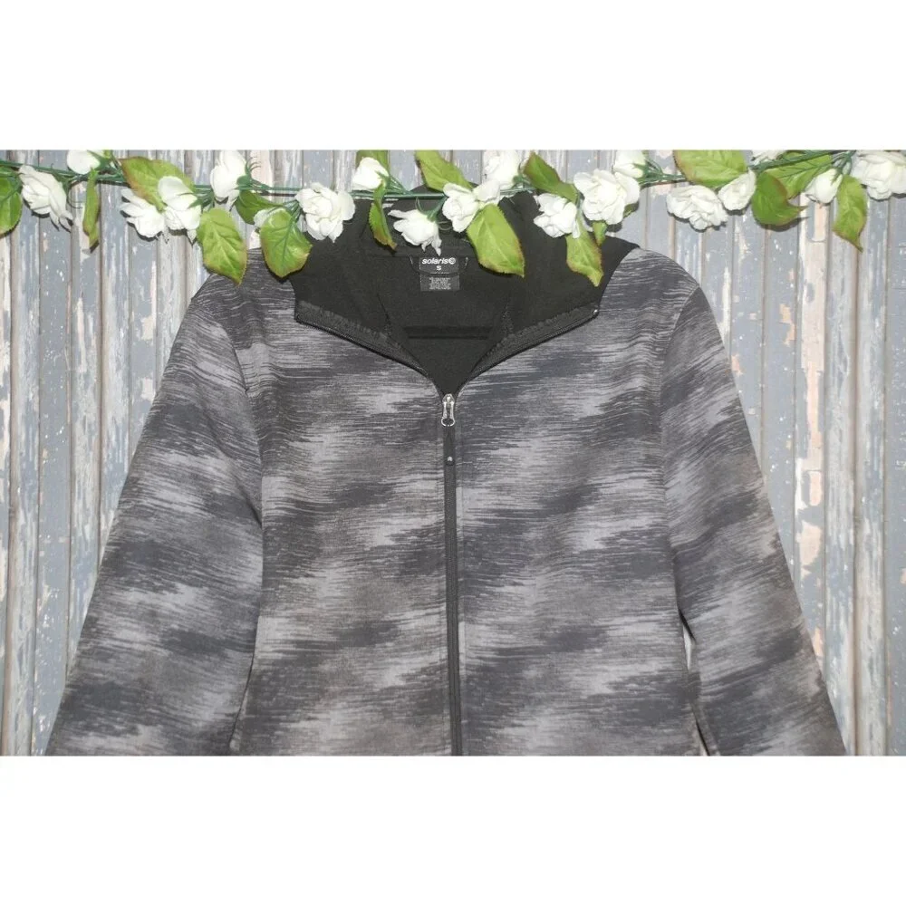 Solaris Softshell Hoodie Jacket Men's S Multi Climate Water Resistant Breathable
